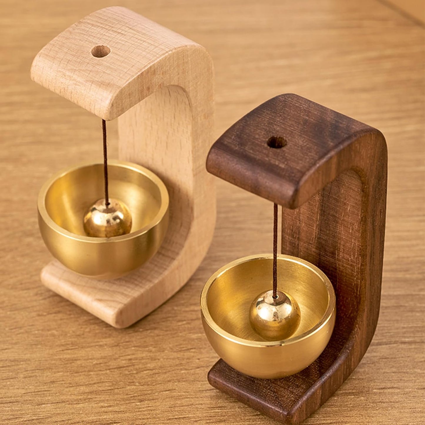 Wooden Door Bell β Magnetic Dopamine Bell for homes, offices, cafes, studios, and shops.