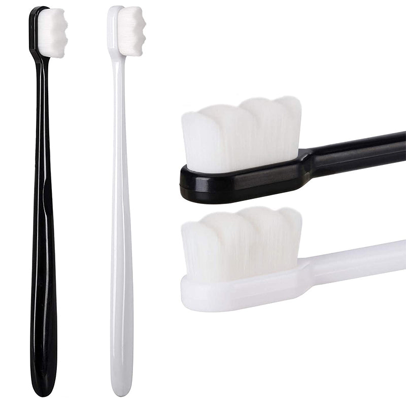 Nano Toothbrush with 10,000 Ultra-Soft Bristles & Travel Case