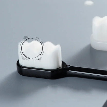 Nano Toothbrush with 10,000 Ultra-Soft Bristles & Travel Case