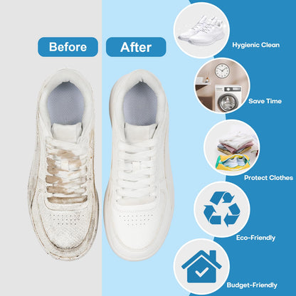 Shoes Washing Bag - (Machine Safe Shoe Cleaner for Sneakers & Daily Use)