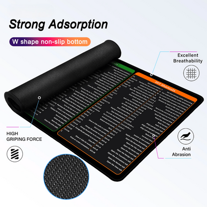 Shortcut Keyboard and Mouse Mat (Imported)