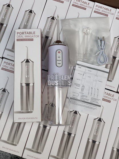 Portable Water Flosser for Fresh Breath & Deep Teeth Cleaning