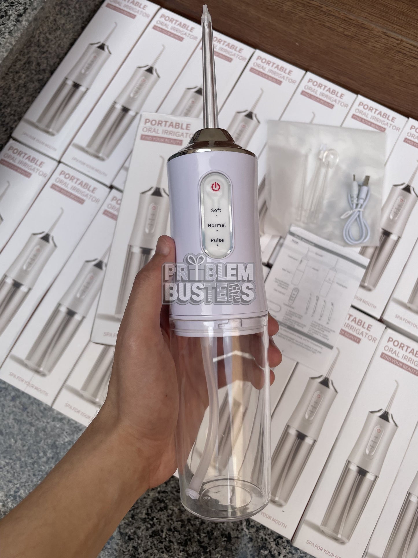 Portable Water Flosser for Fresh Breath & Deep Teeth Cleaning