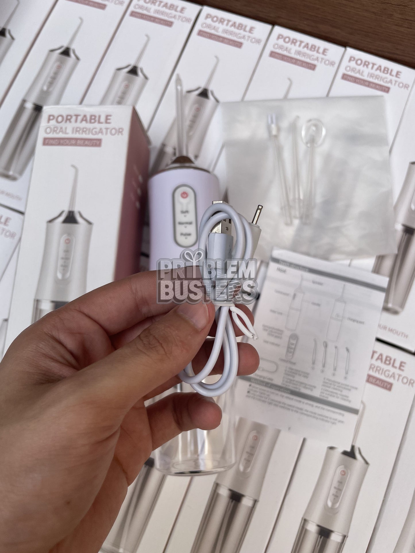 Portable Water Flosser for Fresh Breath & Deep Teeth Cleaning